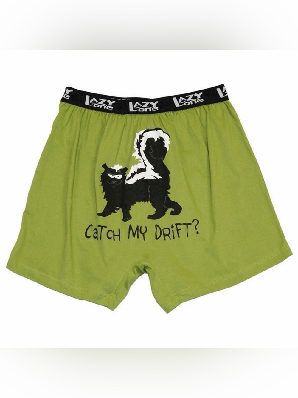 Lazy One Catch My Drift? Skunk Boxer Shorts
